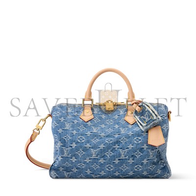 LOUIS VUITTON DENIM SPEEDY SOFT 30 M14430 (30*21*17cm) LOUIS VUITTON DENIM SPEEDY SOFT 30 M14430 (30*21*17cm)